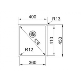 Кухонная мойка Franke BXX 210-36 127.0678.818 нержавеющая сталь полированная