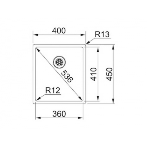 Кухонная мойка Franke BXX 210-36 127.0678.818 нержавеющая сталь полированная