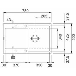 Кухонная мойка Franke MRG 611-78 черный матовый 114.0630.781