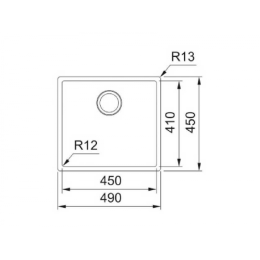 Кухонная мойка Franke BXX 210-45 нержавеющая сталь 127.0679.183