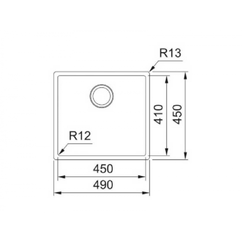 Кухонная мойка Franke BXX 210-45 нержавеющая сталь 127.0679.183