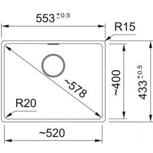 Кухонная мойка Franke MRG 110-52 белый 125.0696.176