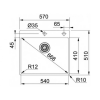 Кухонная мойка Franke BXX 210/110-68 полированная нержавеющая сталь 127.0369.284