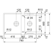 Кухонная мойка Franke BWX 220-41-27 127.0579.559