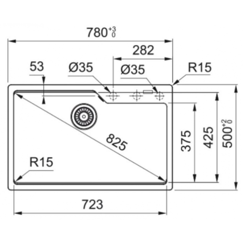 Кухонная мойка Franke UBG 610-72 белый 114.0741.505
