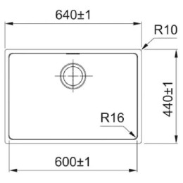 Кухонная мойка Franke FEX 210-60 127.0688.783