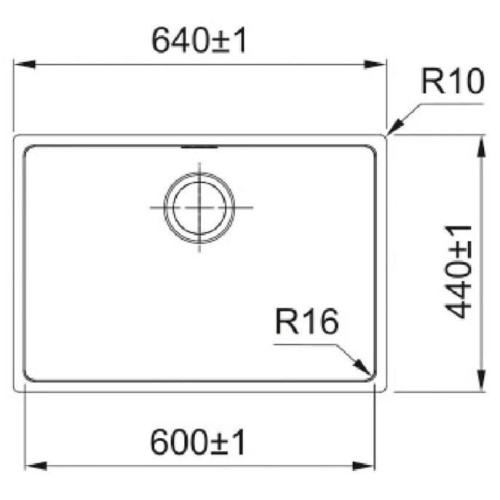 Кухонная мойка Franke FEX 210-60 (127.0688.783)