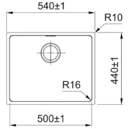 Кухонная мойка Franke FEX 210-50 127.0688.782
