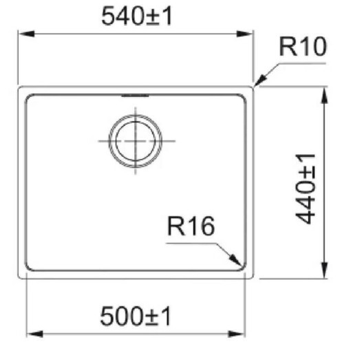 Кухонная мойка Franke FEX 210-50 (127.0688.782)