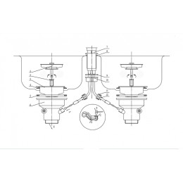 Кухонная мойка Oulin OL-H9818