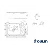 Кухонная мойка Oulin OL-327L