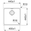 Кухонная мойка Franke FEX 210-40 (127.0688.781)