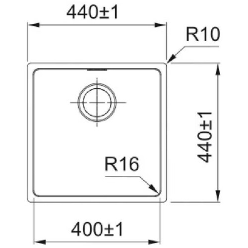 Кухонная мойка Franke FEX 210-40 (127.0688.781)