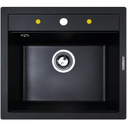 Кухонная мойка Zigmund & Shtain Platz 560 черный базальт