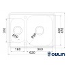 Кухонная мойка Oulin OL-0304