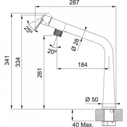 Смеситель для кухни Franke Icon 115.0625.185