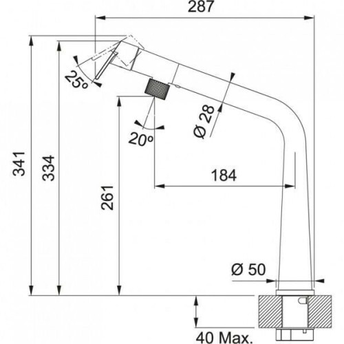 Смеситель для кухни Franke Icon 115.0625.185