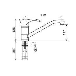 Смесители для кухни Kuppersberg TOPAZ KG2560 SAND