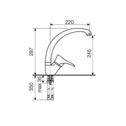 Смесители для кухни Kuppersberg GUS KG2511 GREY