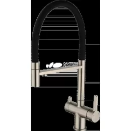 Смеситель для мойки Oulin OL-8024 Satin