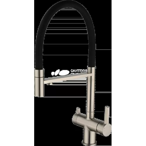Смеситель для мойки Oulin OL-8024 Satin