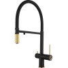 Смеситель для кухни Rivelato Adria 1523517 nero/oro