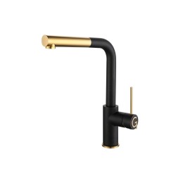 Смеситель для кухни Rivelato Albano 1573503 antracite/oro