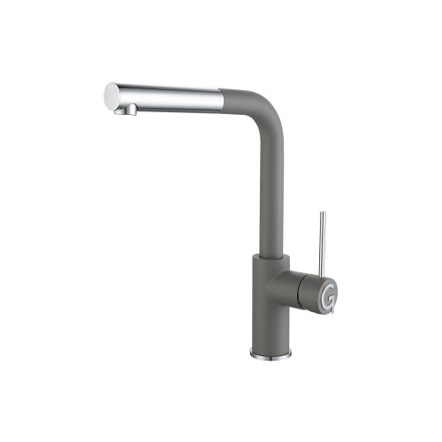 Смеситель для кухни Rivelato Albano 1573503 grigio/cromo