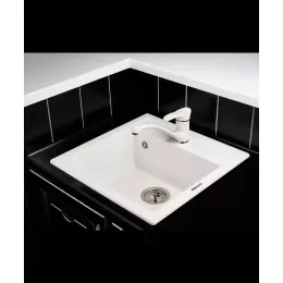 Смесители для кухни Kuppersberg TOPAZ KG2560 WHITE ALABAS