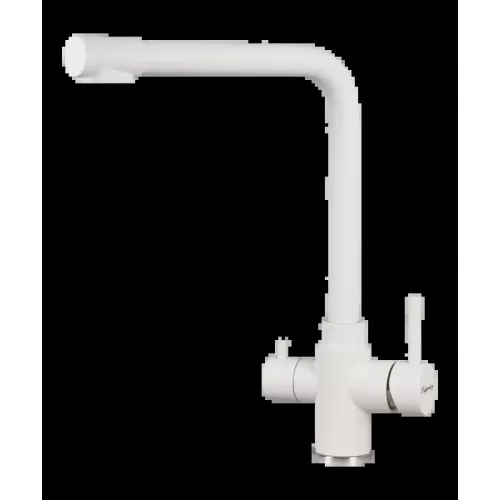 Смесители для кухни Kuppersberg Geo KG2385CR WHITE ALABAS