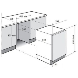 Встраиваемая стиральная машина Kuppersberg WM 1477