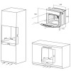Электрический духовой шкаф MAUNFELD EOEC.566TW