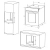 Электрический духовой шкаф MAUNFELD EOEM516W