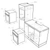 Газовый духовой шкаф MAUNFELD MGOG.673W
