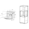Электрический духовой шкаф MAUNFELD EOEM 589 B