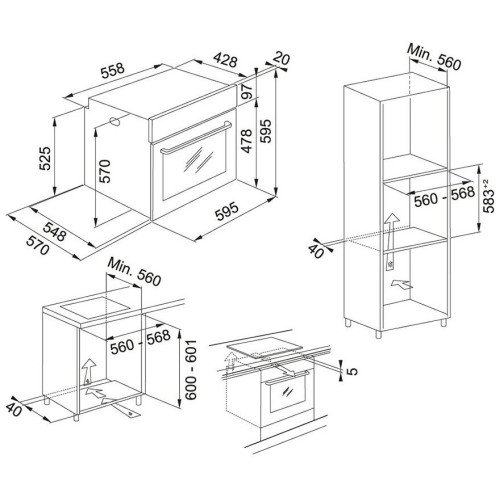 Электрический духовой шкаф Franke FSL 86 H BK 116.0609.447