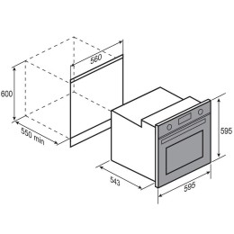 Электрический духовой шкаф Zigmund & Shtain E 159 B