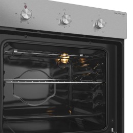 Электрический духовой шкаф Meferi MEO604IX Light