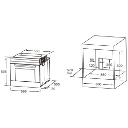 Электрический духовой шкаф Kuppersberg HM 628 Black