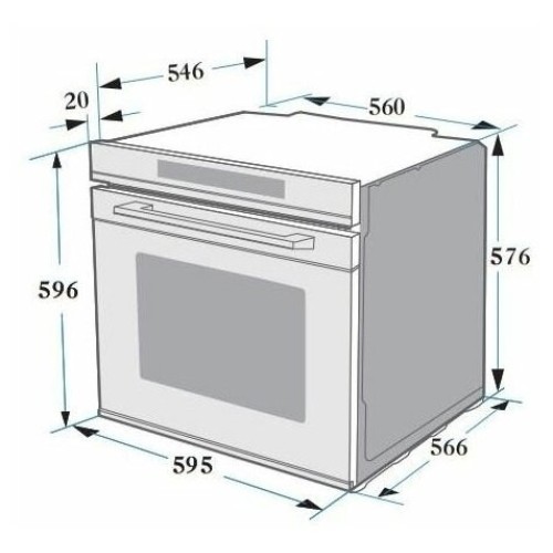 Электрический духовой шкаф KUPPERSBERG HT 612 BX