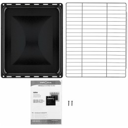 Электрический духовой шкаф Krona Sera 60 BL