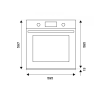 Электрический духовой шкаф Bertazzoni F6011MODVPTX/23