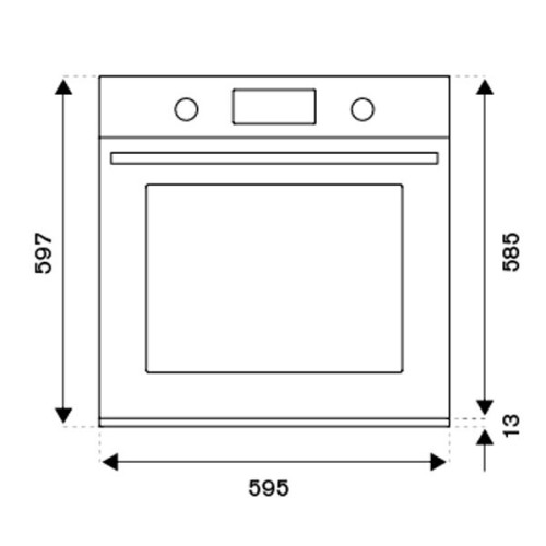 Электрический духовой шкаф Bertazzoni F6011MODPLX/23