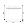 Электрический духовой шкаф Bertazzoni F6011PROVPTX/23