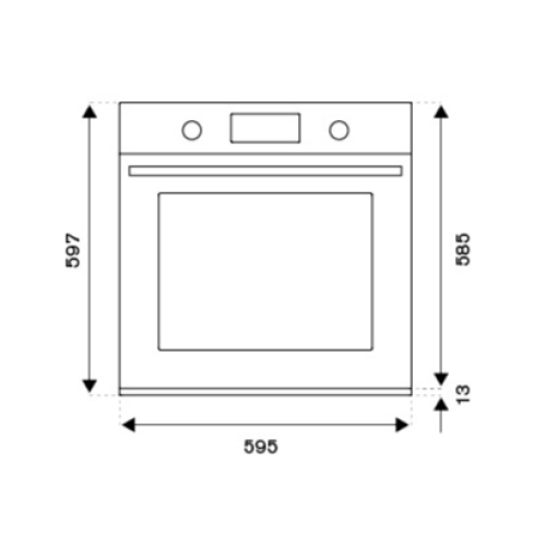 Электрический духовой шкаф Bertazzoni F6011PROVPTX/23