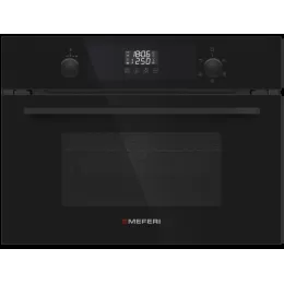 Электрический духовой шкаф Meferi MEO607BK Microwave