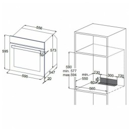Электрический духовой шкаф Zigmund Shtain E 148 B