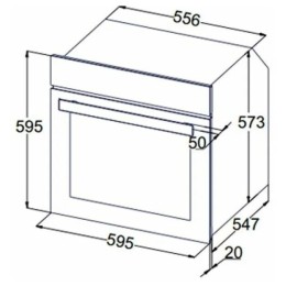 Электрический духовой шкаф Zigmund Shtain E 148 W