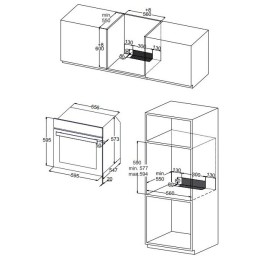 Электрический духовой шкаф Zigmund Shtain E 148 W