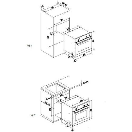 Электрический духовой шкаф Zigmund Shtain E 154 B